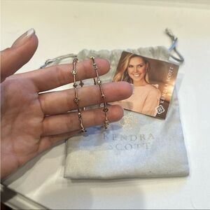 Kendra Scott Rose Gold Hoop Earrings